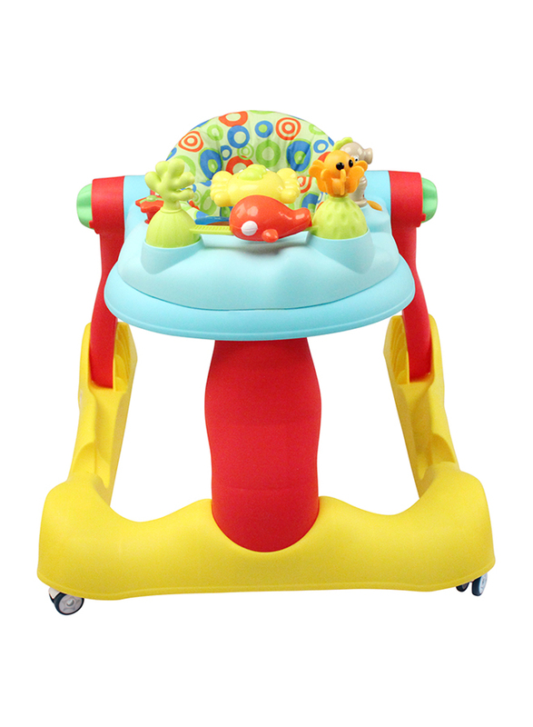 

Creative Baby Footsie Walker, Yellow/Red/Blue