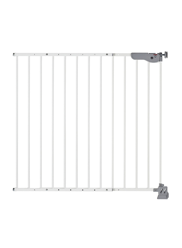

Reer T-Gate Twin Fix Active-Lock Baby Metal Safety Gate, White