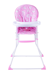 RedKite Baby Feed Me Compact Pretty Kitty High Chair, Pink