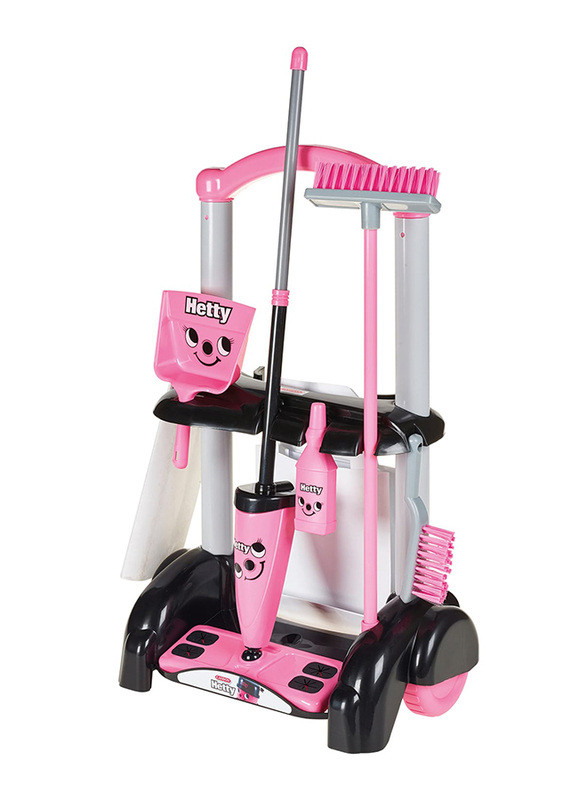 

Casdon Hetty Cleaning Trolley, Pink, Ages 3+