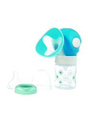 Tigex Multiflow Electric Breast Pump, Clear/Blue