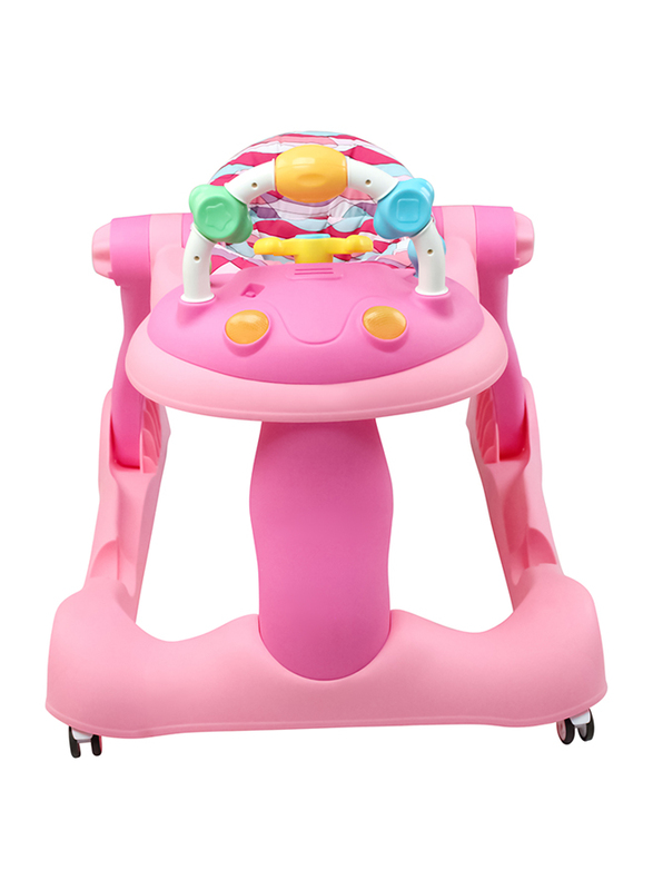 

Creative Baby Footsie Walker, Pink/Red