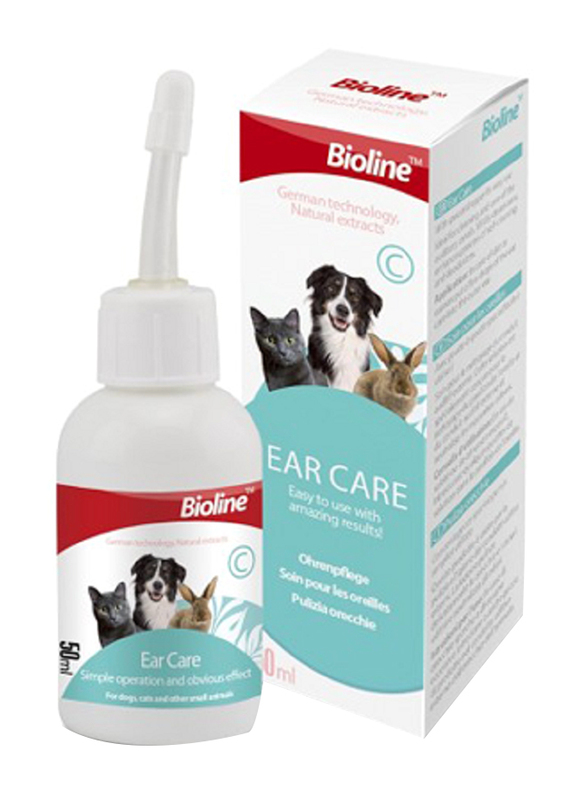 

Bioline Pet Ear Care, 50ml, White