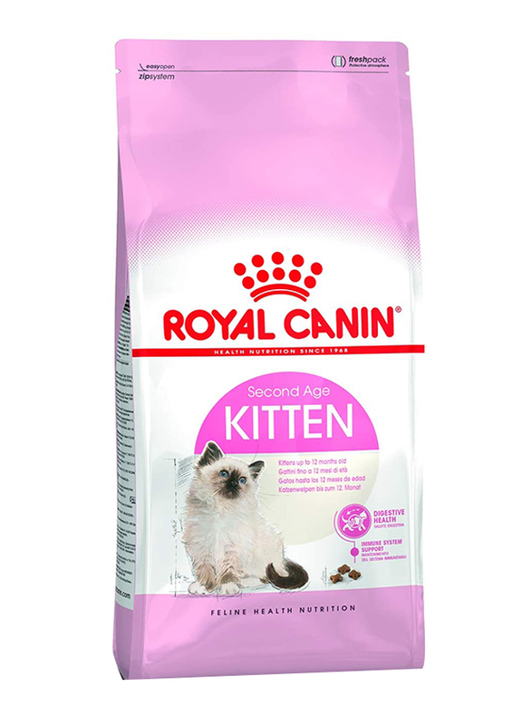 

Royal Canin Second Age Kitten Cat Dry Food, Up to 12 Months, 2 Kg