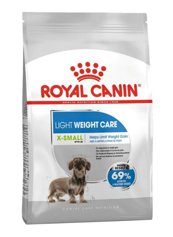 

Royal Canin X-small Light Weight Care Dry Food, Up to 4kg/10+ Months, 1.5 Kg