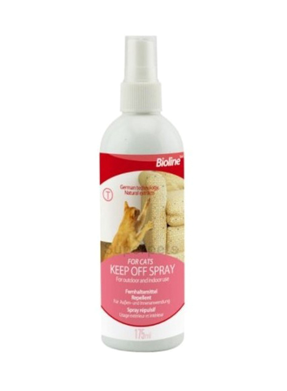 

Bioline Keep Off Spray for Cats, 175ml, White