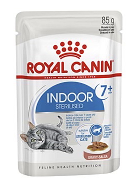 

Royal Canin Indoor Sterilised Adult 7+ Cat Wet Food, 85g
