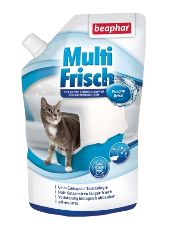 

Beaphar Multi Fresh Ocean Breeze Cat Litter Deodorizer, 400g, Blue