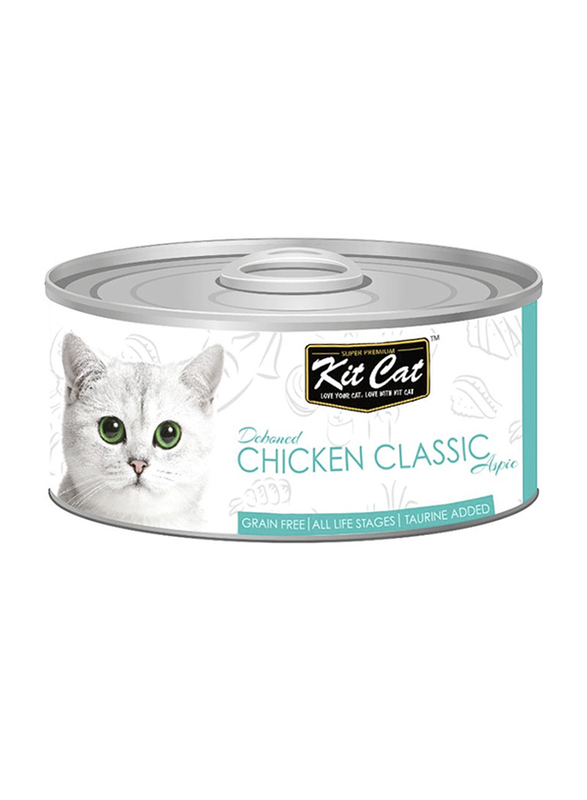 

Kit Cat Chicken Classic Cat Wet Food, 80g