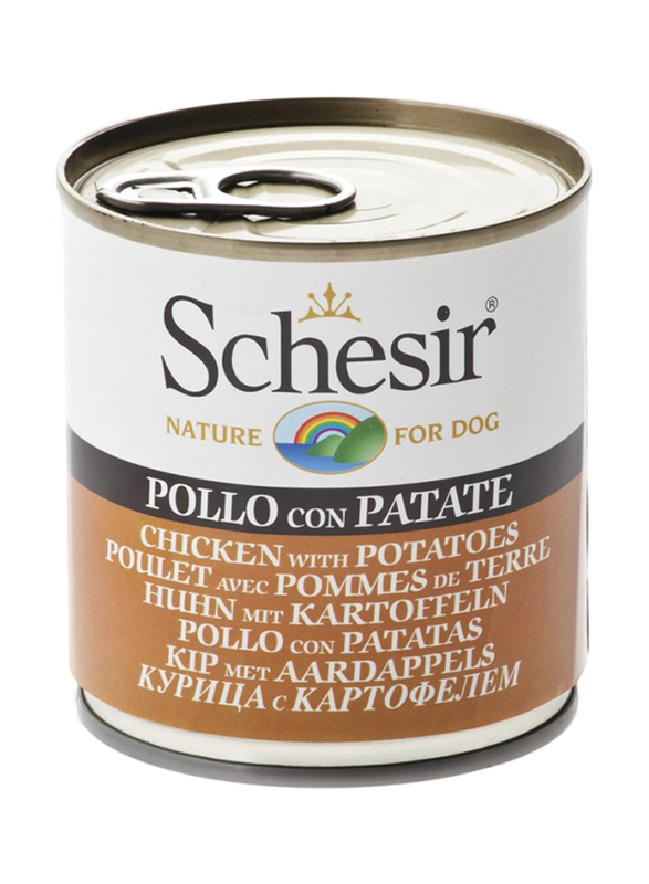 

Schesir Dog Wet Food-Chicken with Potatoes, 285g