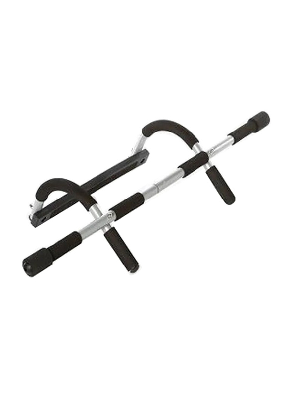

Generic Iron Gym Push Up Chin Up Bar, Silver