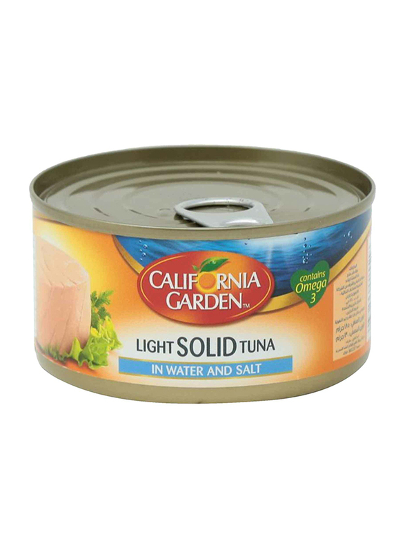

California Garden Light Solid Tuna in Water and Salt, 185g