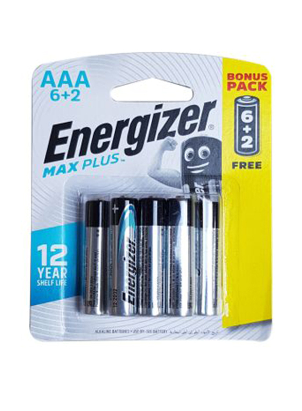 

Energizer Max Plus AAA Batteries, Multicolour