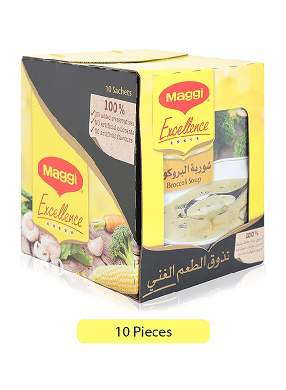 

Maggi Excellence Broccoli Soup, 10 Sachets x 48g