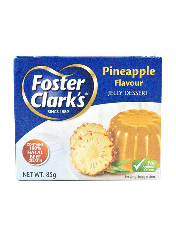 

Foster Clark's Pineapple Flavor Jelly Dessert, 85g
