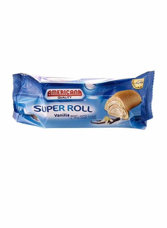 

Americana Super Roll Vanilla Cake, 60g