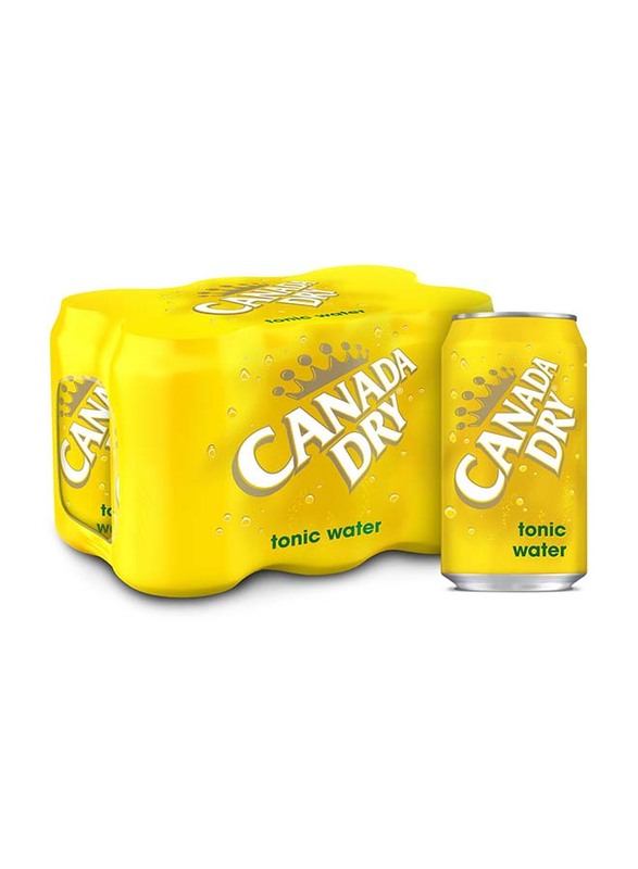 

Canada Dry Tonic Water, 6 Cans x 355ml