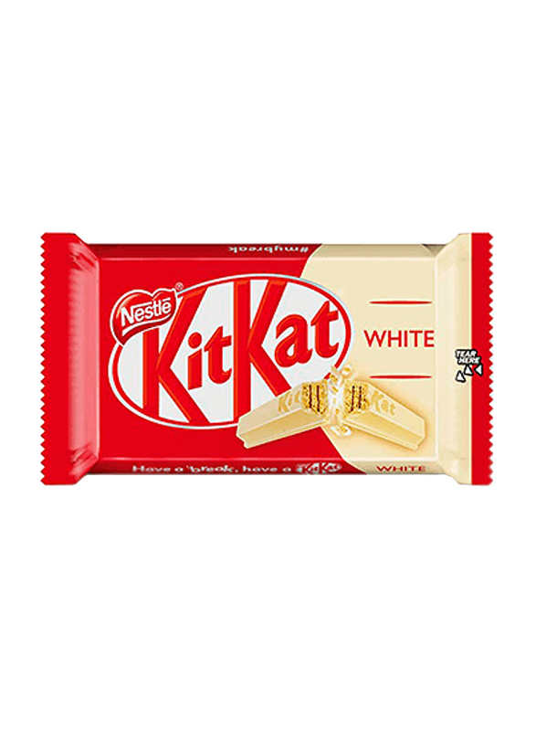 

Nestle Kit Kat 4 Finger White Chocolate Bar, 41.5g