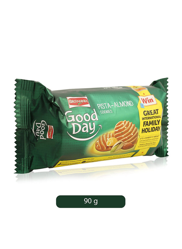 

Britannia Good Day Pista Almond Cookies, 90g