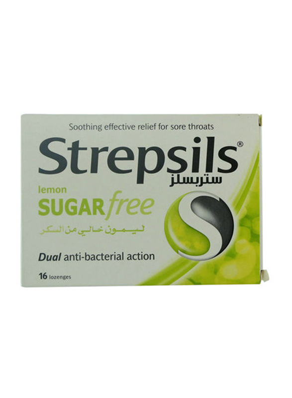 

Strepsils Lemon Sugar Free, 16 Pieces