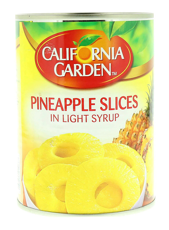 

California Garden Pineapple Slices in Light Syrup, 565g