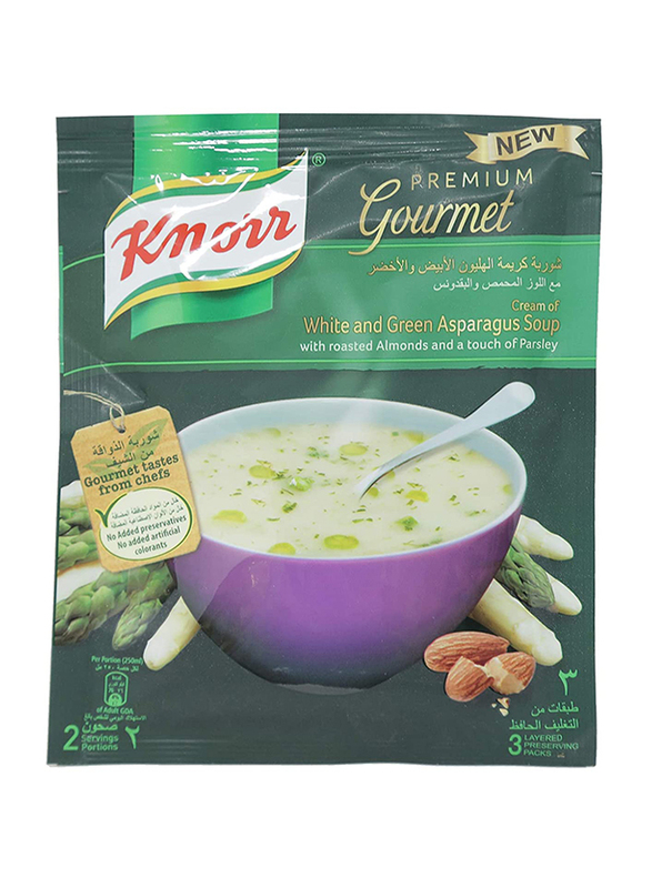 

Knorr White & Green Asparagus Gourmet Soup Packet, 40g