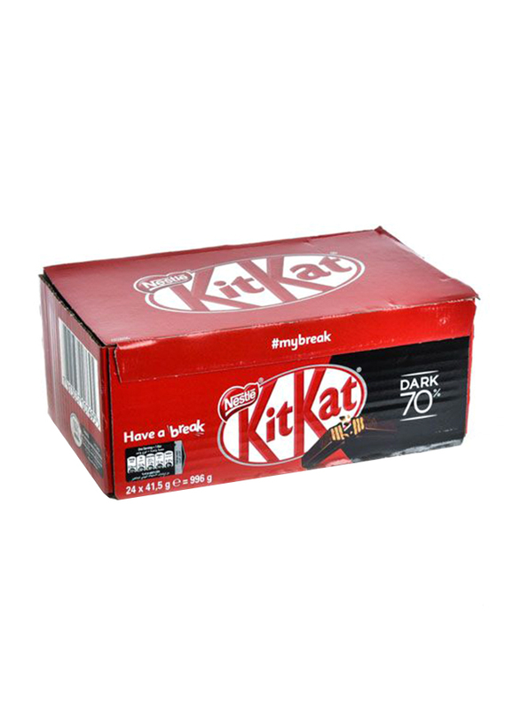 

Nestle Kit Kat 70% Dark Chocolate Bars, 24 Piece x 41.5g