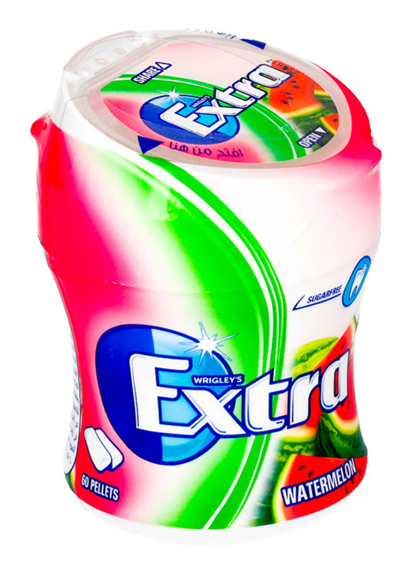 

Wrigley Extra Watermelon Chewing Gum Biggie Bottle, 84g