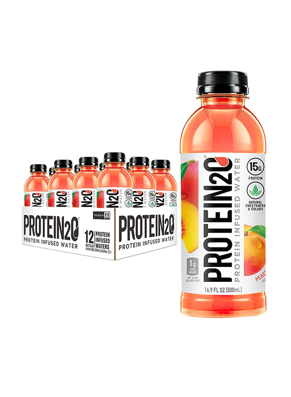 

Protein2O Protein Infused Water Peach Mango Flavour Juice, 500ml