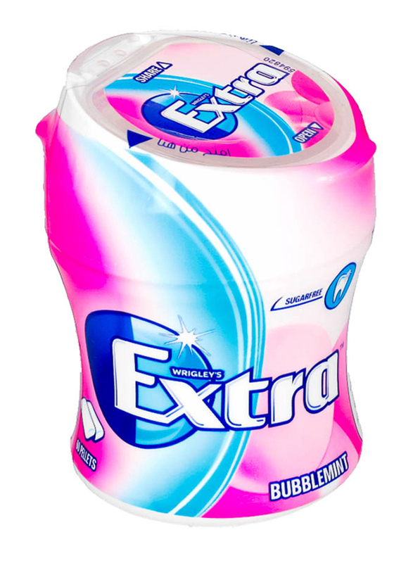 

Wrigley Extra Bubblemint Chewing Gum Biggie Botttle, 84g