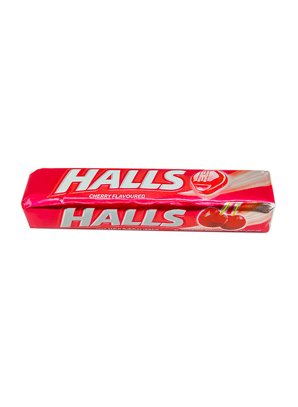 

Halls Cherry Flavoured Hard Candy, 9 Pieces, 25.2g