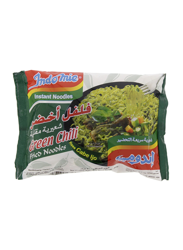 

Indomie Green Chili Fried Instant Noodles, 80g