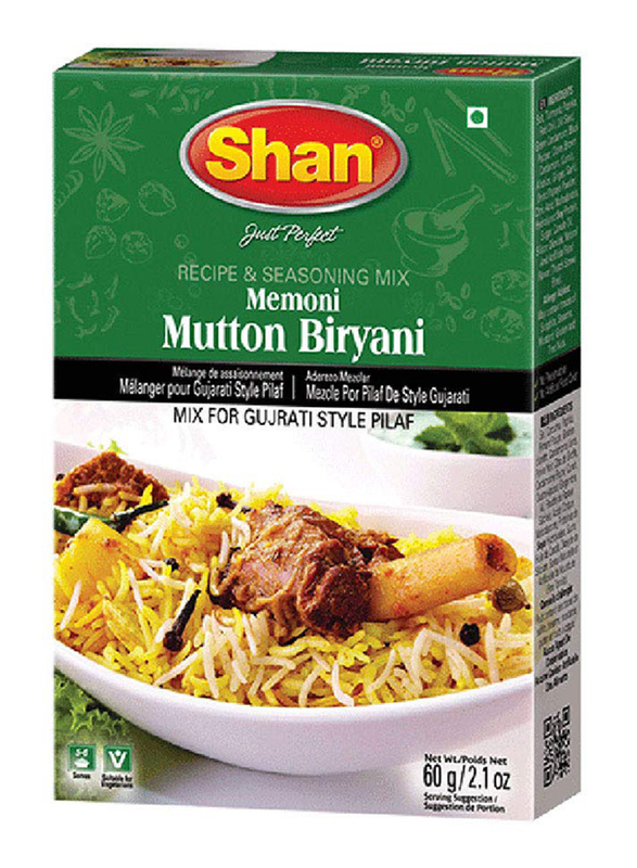 

Shan Memoni Mutton Biryani Mix Masala, 60g