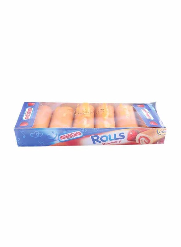 

Americana Strawberry Rolls, 6 Pieces, 120g