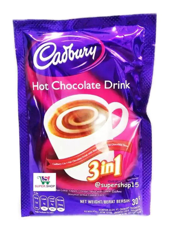 

Cadbury 3-in-1 Hot Cocoa, 30g