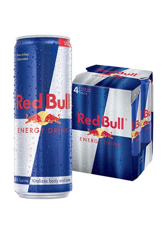 

Red Bull Energy Drink, 4 Cans x 355ml