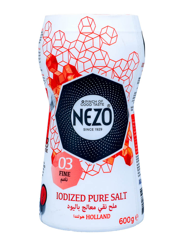 

Nezo Iodized Pure Salt Packet, 600g