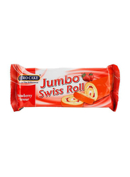 Euro Cake Jumbo Strawberry Flavor Swiss Roll, 60g