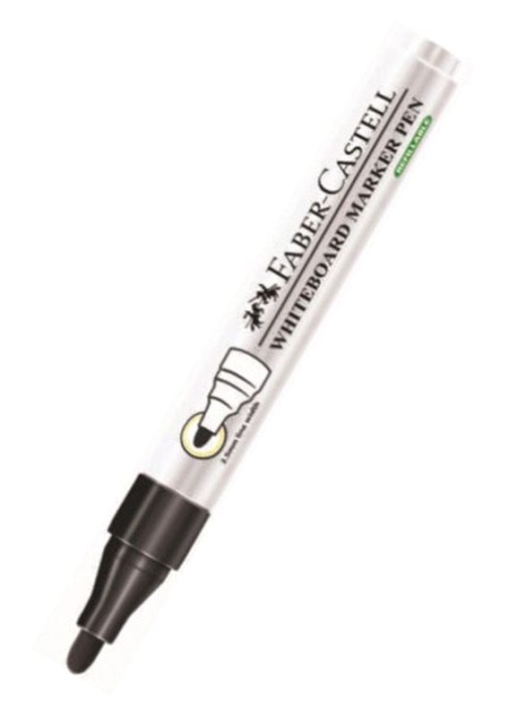 

Faber-Castell Whiteboard Refillable Marker, Black