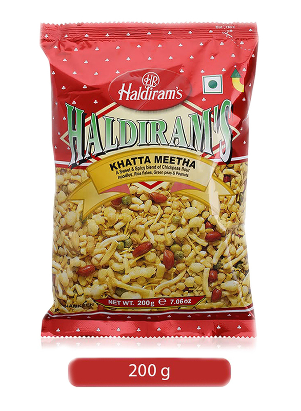 

Haldiram's Khatta Meetha Snacks, 200g