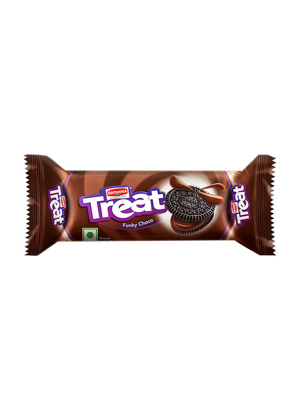 

Britannia Treat Funky Chocolate Cream Sandwich Biscuits, 60g