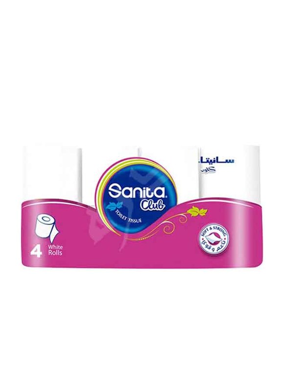 

Sanita Club Toilet Paper, 4 Pieces