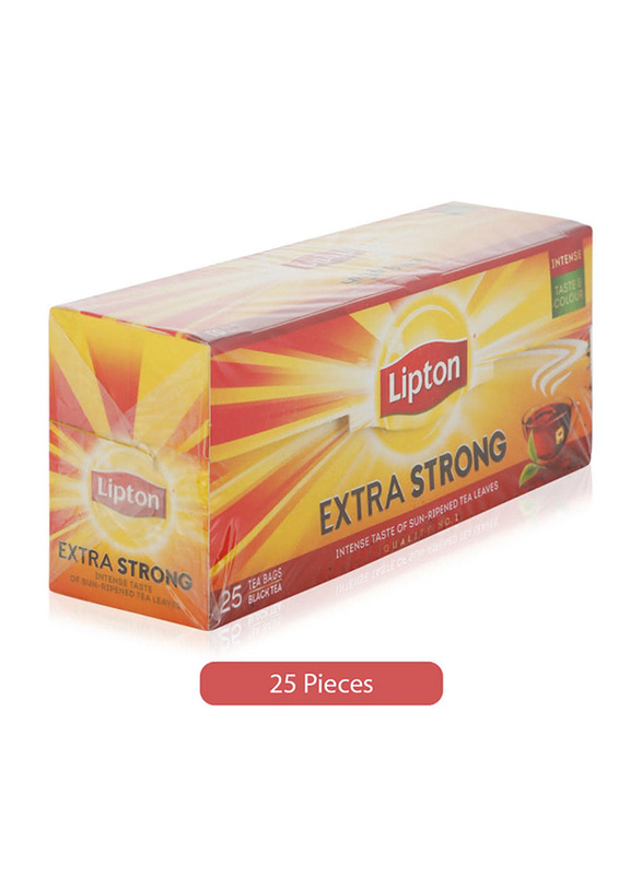

Lipton Yellow Label Extra Strong Black Tea, 25 Tea Bags, 280g