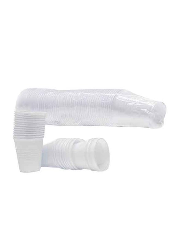 

Grand 6oz 50-Piece Plastic Disposable Cups, White
