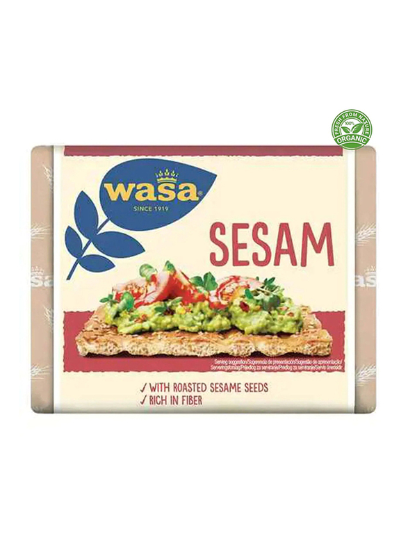 

Wasa Sesame Rye Crisp Bread, 200g