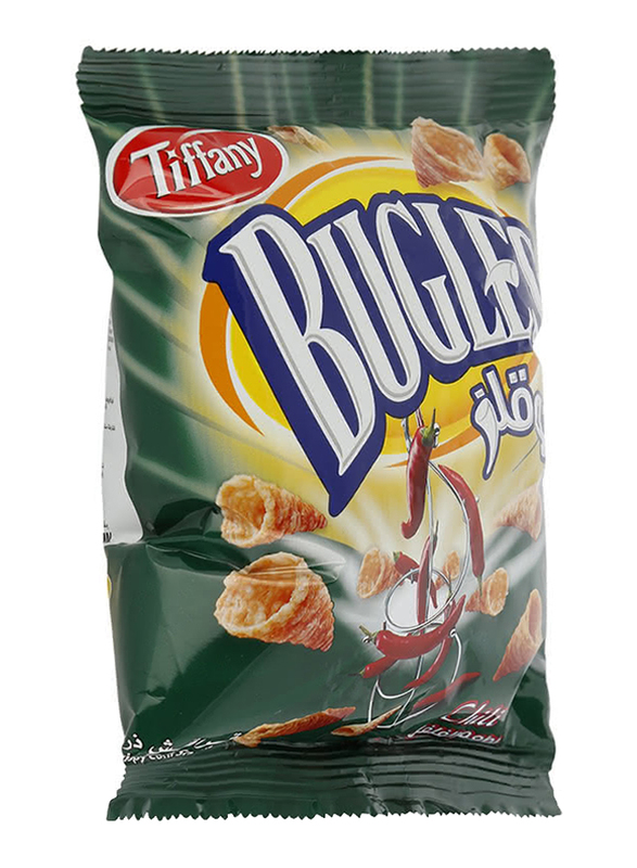 

Tiffany Bugles Chilli Crispy Corn Snacks, 13g