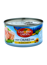 California Garden Light Chunks Tuna in Sunflower Oil, 185g