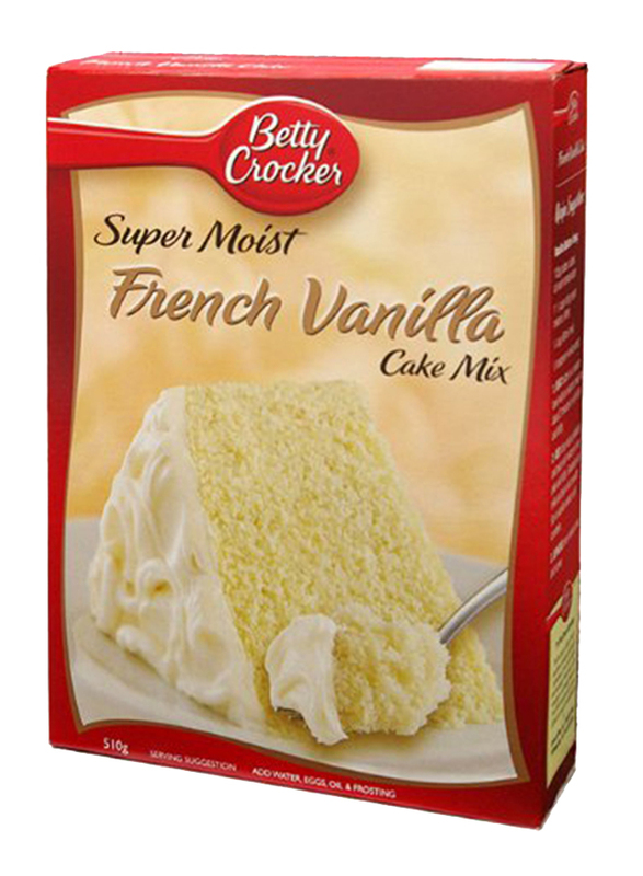 

Betty Crocker Super Moist French Vanilla Cake Mix, 510g