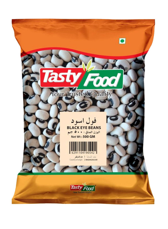 

Tasty Food Black Eye Beans, 500g