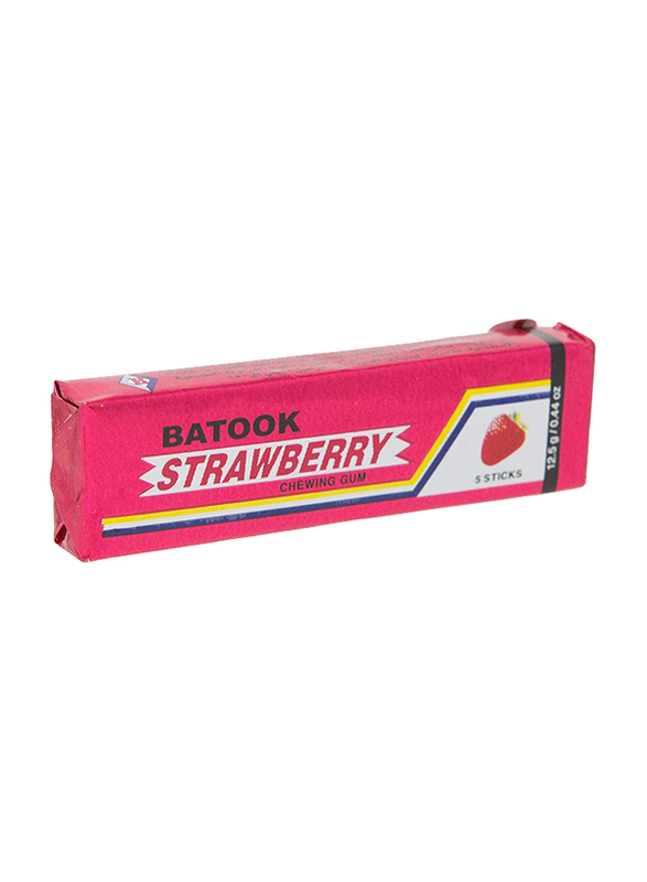 

Batook Strawberry Flavour Chewing Gum, 12.5g